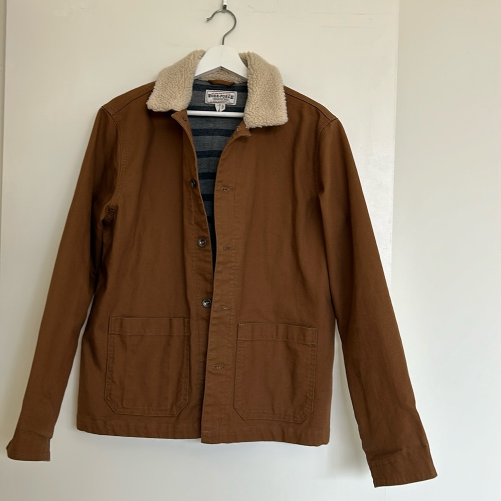 Gap workforce collection Sherpa jacket size men’s XS. (Brand new)